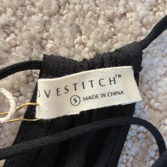 Lovestitch Marta halter Maxi Dress black small - Picture 14 of 16